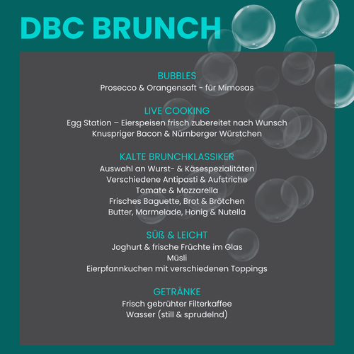 PFINGST BRUNCH &amp; BUBBLES