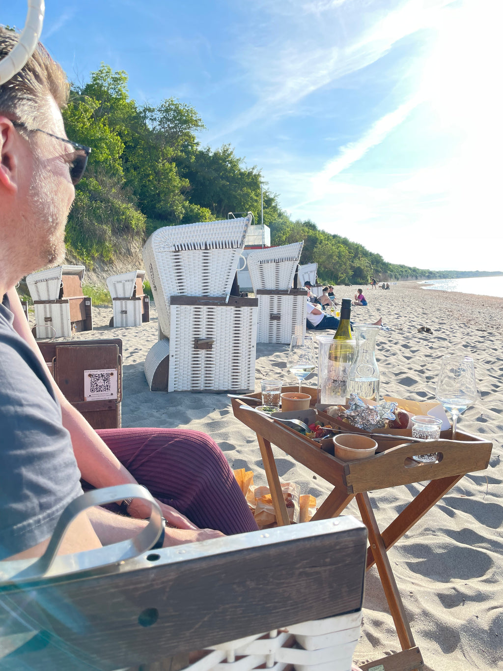 STRANDKORB PICKNICK in erster Lage