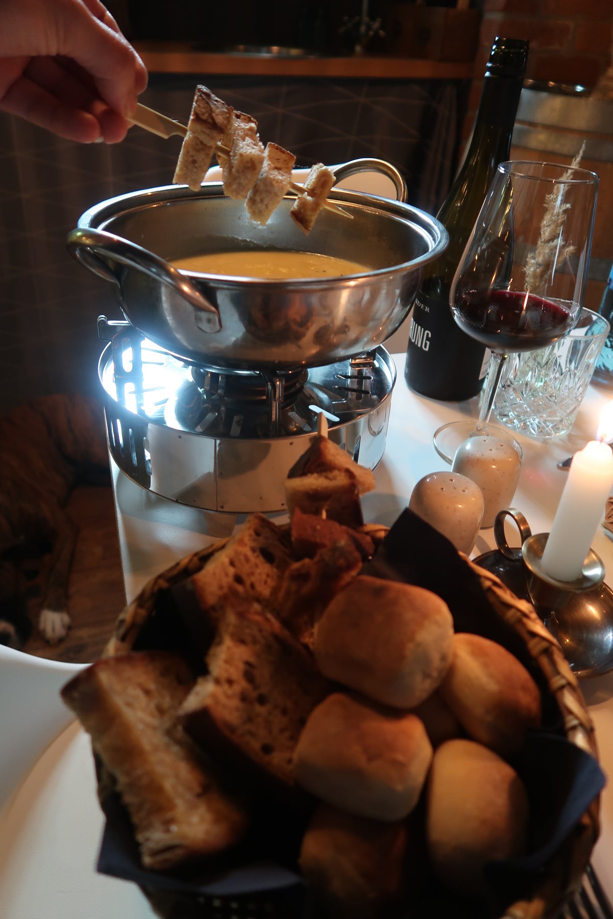 WINTERLICHES KÄSE-FONDUE im TIPSI
