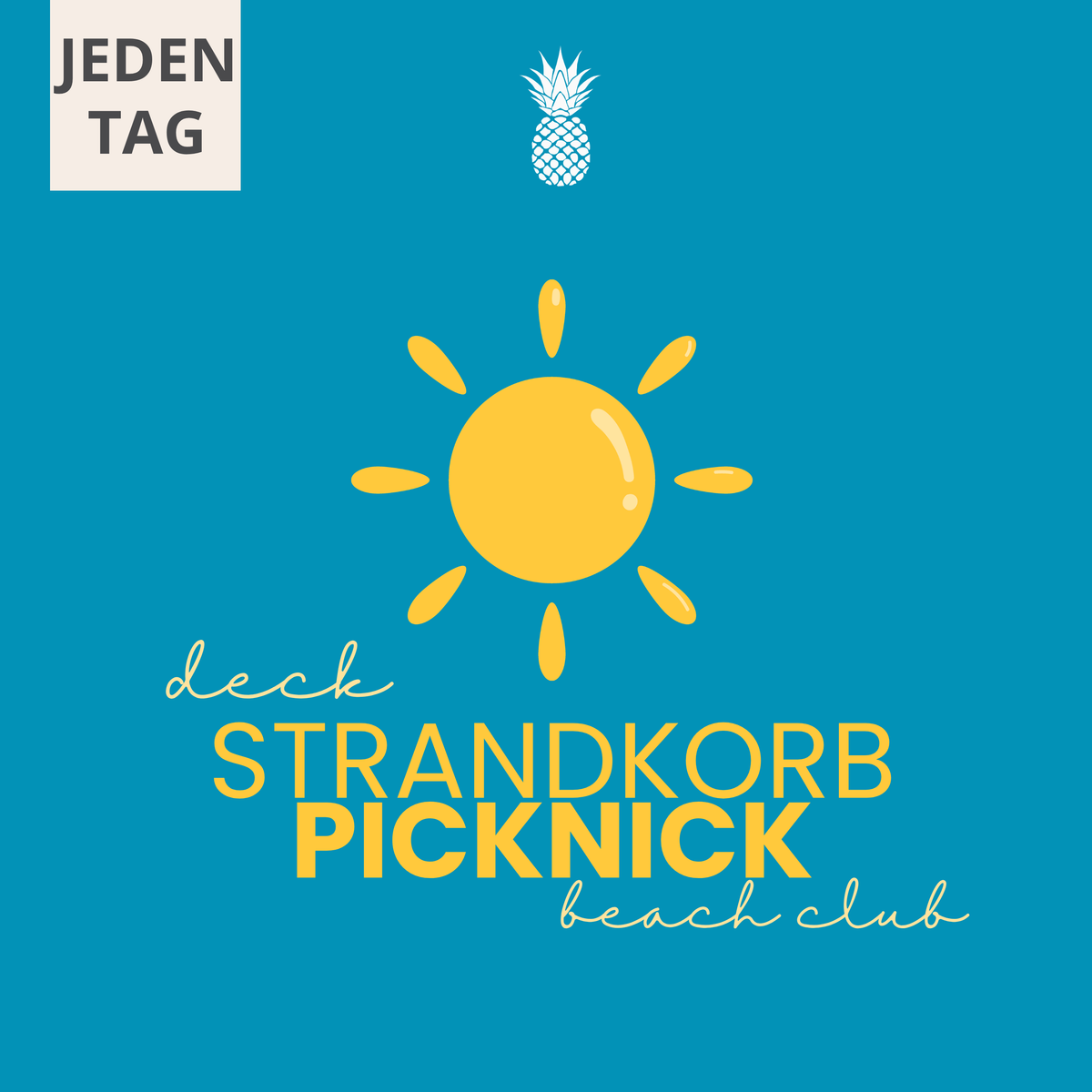 STRANDKORB PICKNICK in erster Lage