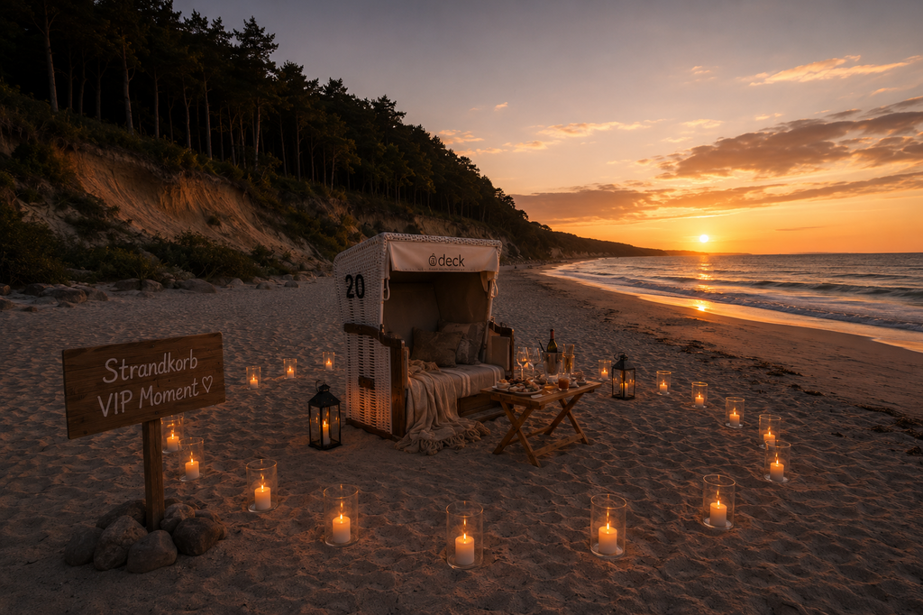 STRANDKORB PICKNICK "DATE IM LICHTERMEER" – in privater Lager